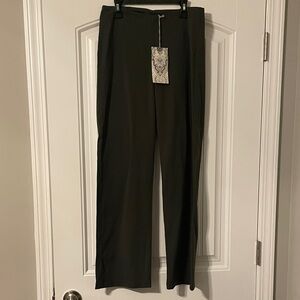 NWT. PrAna The Yoga Sanctuary pants. Size small   Forest green.